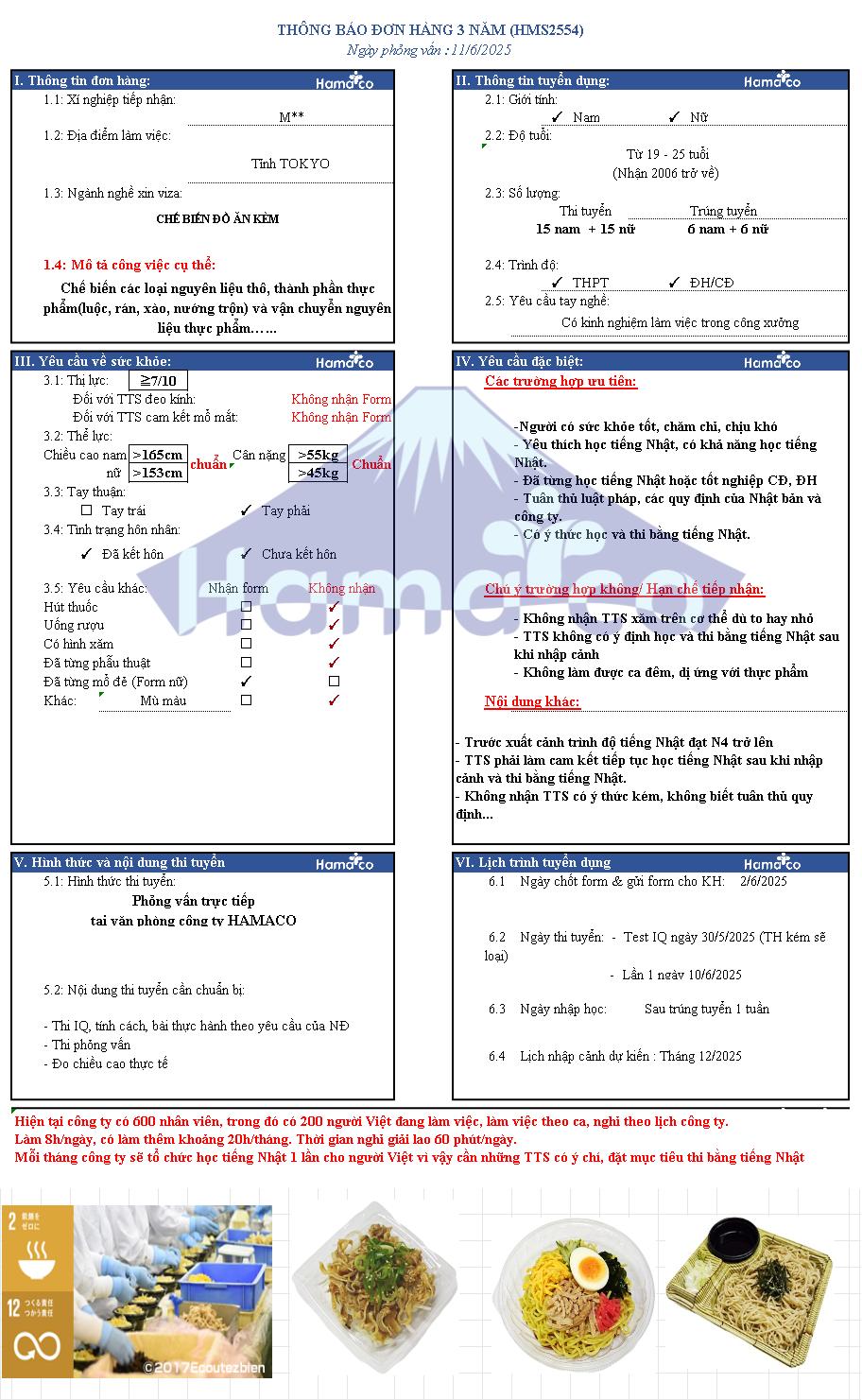 2025.06.11 TBDH chế biến đồ ăn kèm